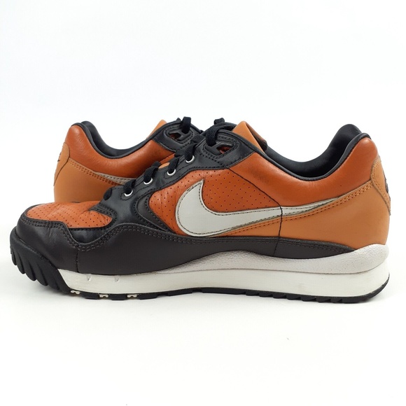 Nike Air Wildwood ACG Sneakers Womens 6.5 Shows Leather Black Brown A031160-800 - Picture 3 of 10